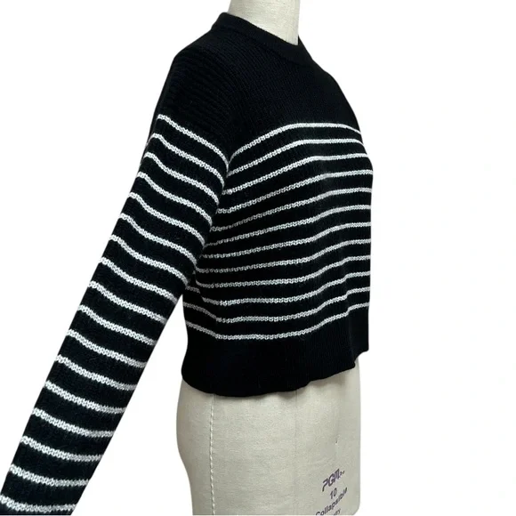 Wilfred Wool Stripped Crew Neck Sweater Size L - Picture 3 of 7